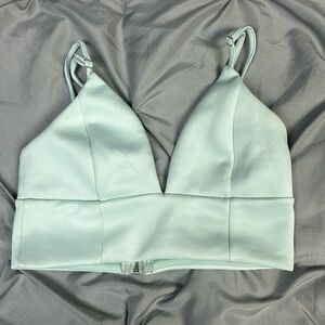 Baby blue going out top! Size is XS